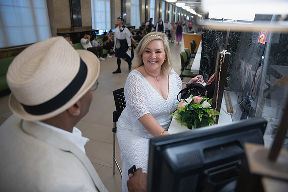 Kelly and Aundray - City Hall Wedding -2