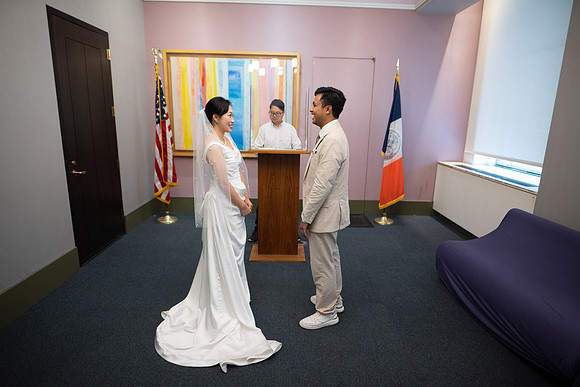 Muhammad & Caryn - City Hall Wedding -9