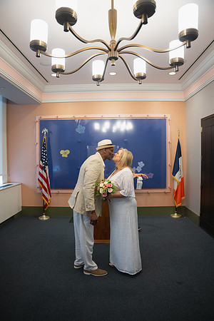 Kelly and Aundray - City Hall Wedding -32