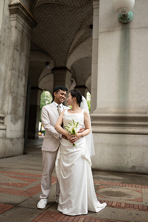 Muhammad & Caryn - City Hall Wedding -39