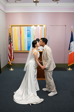 Muhammad & Caryn - City Hall Wedding -12