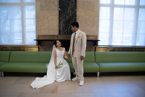 Muhammad & Caryn - City Hall Wedding -1