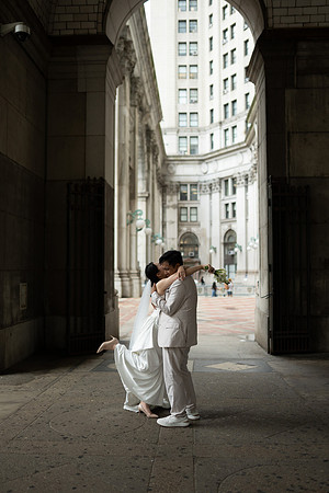Muhammad & Caryn - City Hall Wedding -42