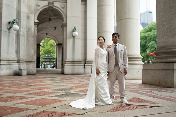 Muhammad & Caryn - City Hall Wedding -38