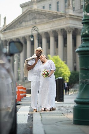 Kelly and Aundray - City Hall Wedding -106