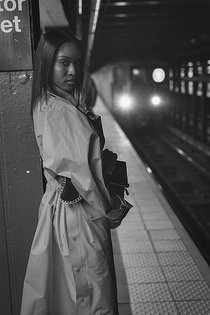 Haley Hudson in the Subway Series