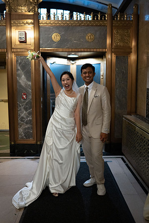 Muhammad & Caryn - City Hall Wedding -15