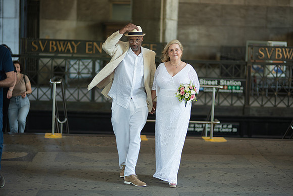 Kelly and Aundray - City Hall Wedding -133