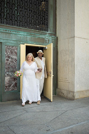 Kelly and Aundray - City Hall Wedding -50