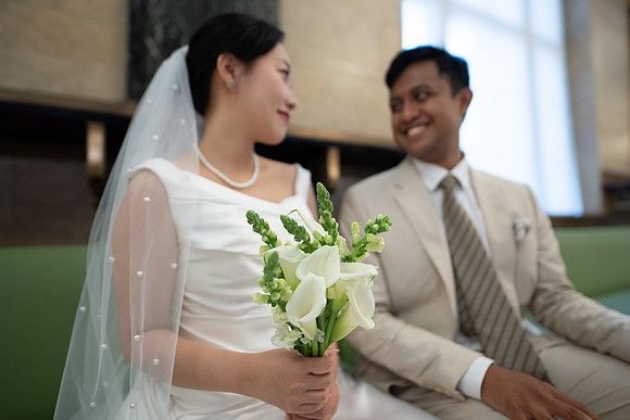 Muhammad & Caryn - City Hall Wedding -3