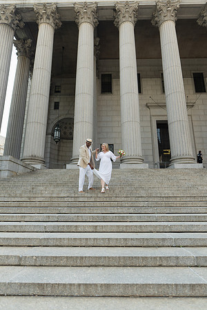 Kelly and Aundray - City Hall Wedding -81
