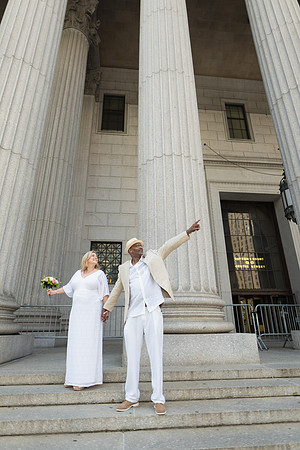 Kelly and Aundray - City Hall Wedding -72